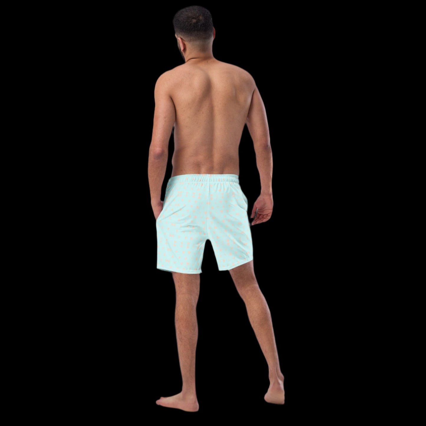 Men's JDM themed swim trunks