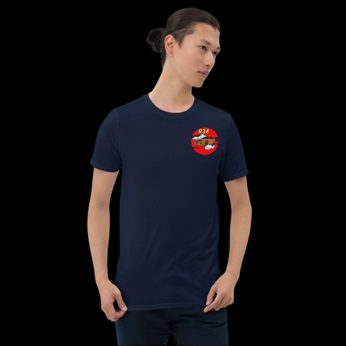 Short-Sleeve Unisex T-Shirt JDM R34 themed